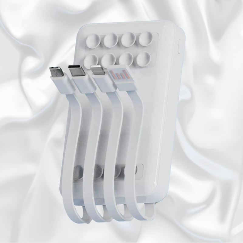 Cargador Todo-en-Uno X4™: Cargador Portátil Para Celular de 10,000mAh