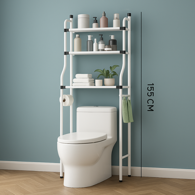 EsencialHome™: Rack de Baño de Alta Calidad