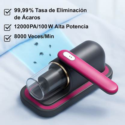 Nuvéa Pro™: Aspiradora portátil con luz UV, Elimina ácaros, polvo y bacterias