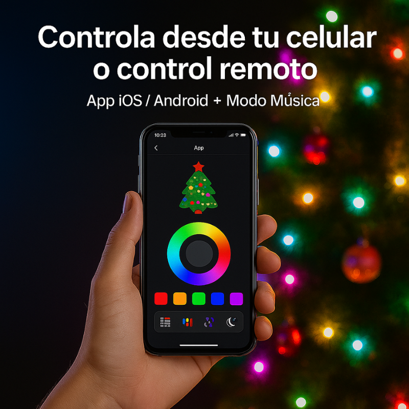 Luces LED Inteligentes RGB 5m™: Ilumina Tu Mundo a Tu Manera