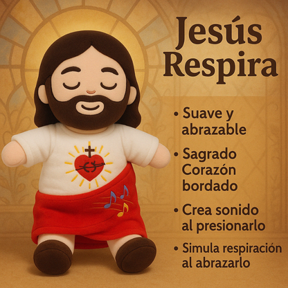 Jesús Conmigo™: Peluche Respiratorio y Musical