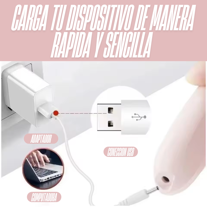 PediGlow™: Limadora Eléctrica, Deja tus Pies Suaves en Segundos