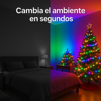 Luces LED Inteligentes RGB 5m™: Ilumina Tu Mundo a Tu Manera