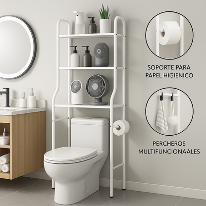 EsencialHome™: Rack de Baño de Alta Calidad