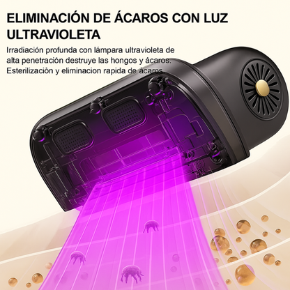 Nuvéa Pro™: Aspiradora portátil con luz UV, Elimina ácaros, polvo y bacterias
