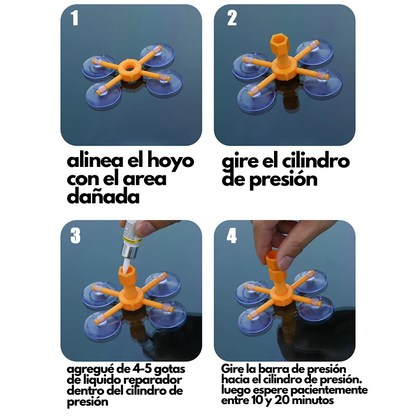 CristalFix Pro™: tu solución definitiva para la reparación de cristales