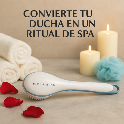 SpinSpa™: 5-en-1, Cepillo Corporal Eléctrico Recargable