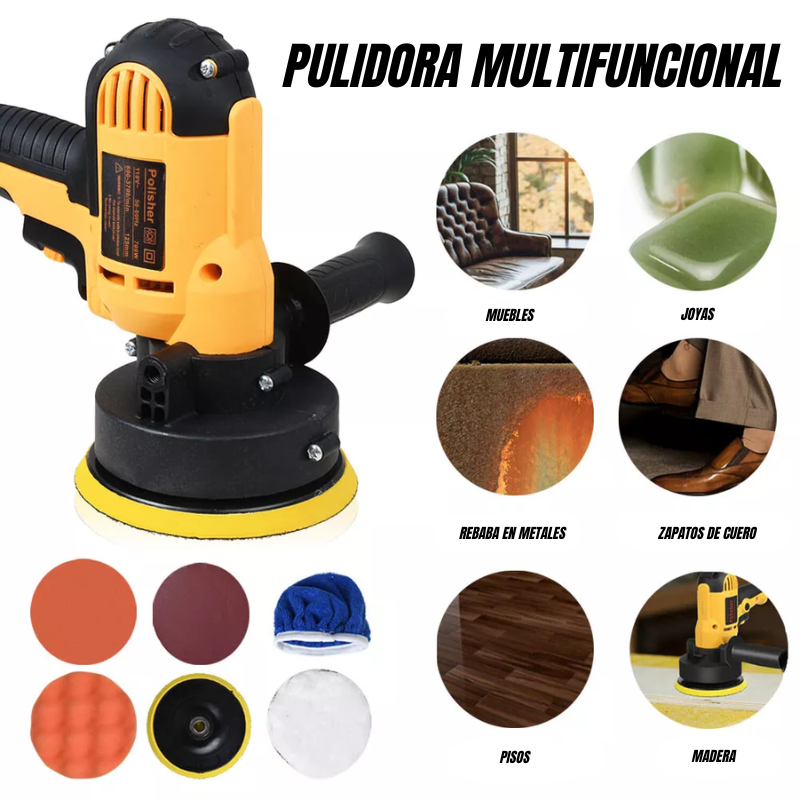 BrillaMax Pro™: Máquina de Pulido Multiusos