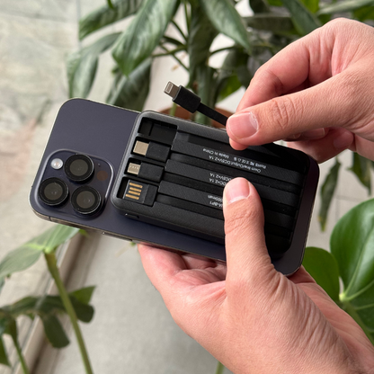 Cargador Todo-en-Uno X4™: Cargador Portátil Para Celular de 10,000mAh