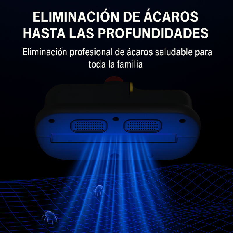Nuvéa Pro™: Aspiradora portátil con luz UV, Elimina ácaros, polvo y bacterias