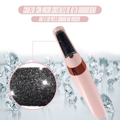 PediGlow™: Limadora Eléctrica, Deja tus Pies Suaves en Segundos