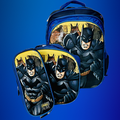 Mochila Escolar 3 Piezas™: Mochila, Lonchera y Estuche