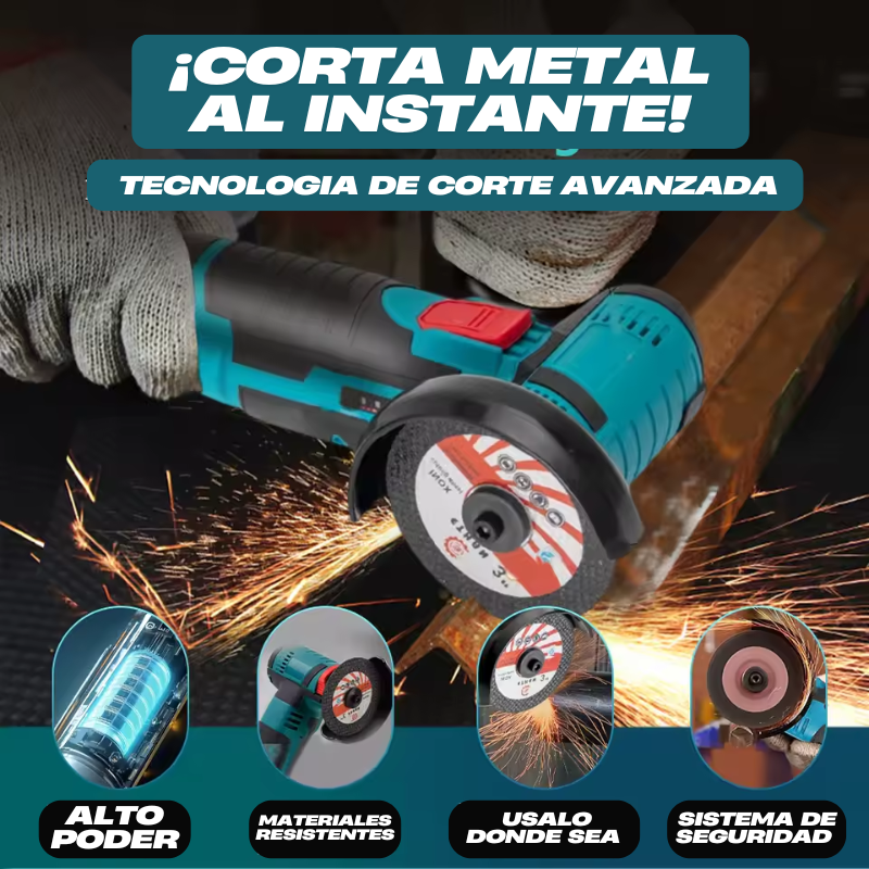 EsmerilPro Max™: Esmeril Inalámbrico Doble Batería