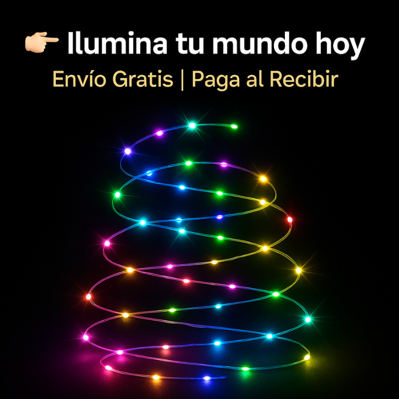 Luces LED Inteligentes RGB 5m™: Ilumina Tu Mundo a Tu Manera