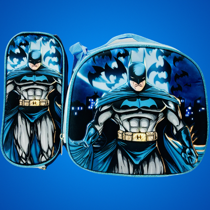 Mochila Escolar 3 Piezas™: Mochila, Lonchera y Estuche