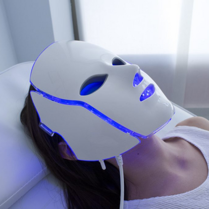 DermaLight 7 Pro™: Mascara de Fototerapia Led con 7 Frecuencias diferentes