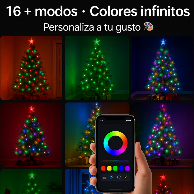 Luces LED Inteligentes RGB 5m™: Ilumina Tu Mundo a Tu Manera