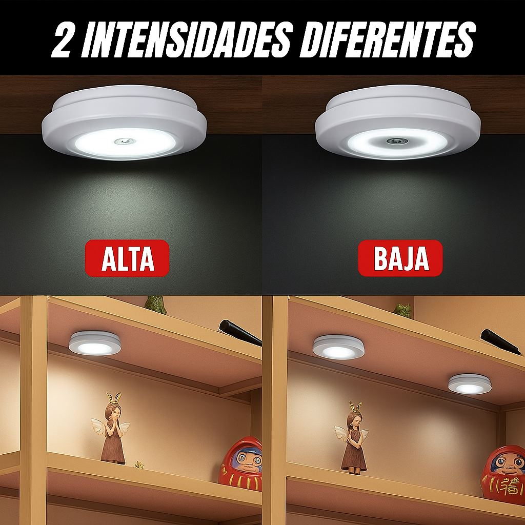 LumiSet Pro™💡☀️: Set de 3 Luces led con Control Remoto