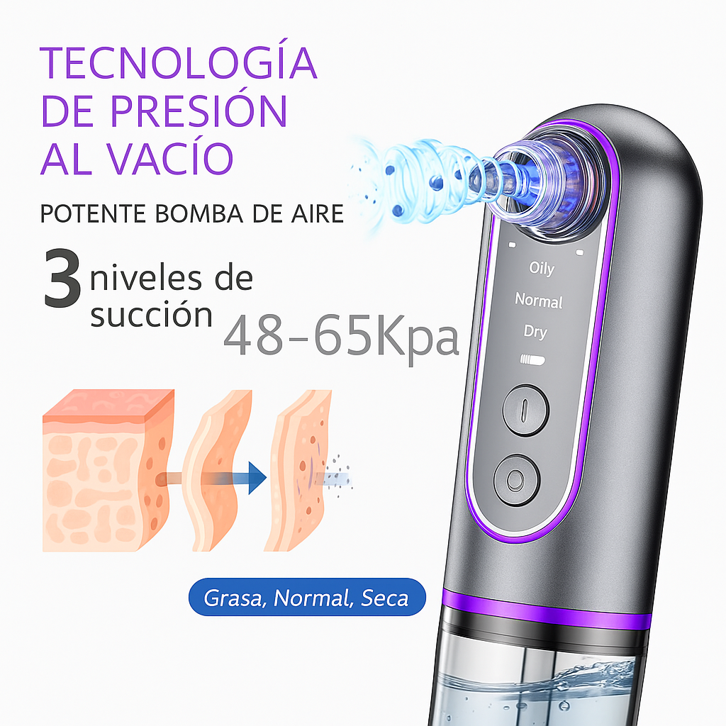 AquaClear Pro™: Enfoque en hidratación y cuidado de la piel