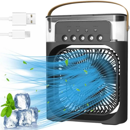 AeroChill™: Ventilador y Enfriador de Aire con Humidificador 3 en 1