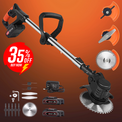 Podamax Pro™: Podadora Inalámbrica de Alto Poder con 2 Baterías de 21V