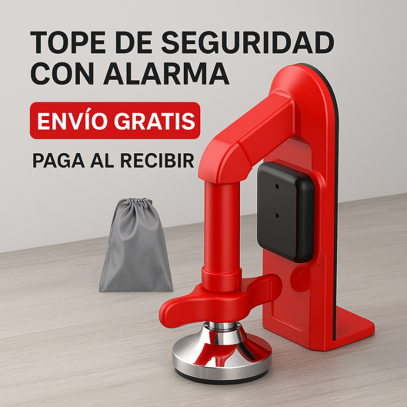 TrancaYa™: Tope de Seguridad con Alarma