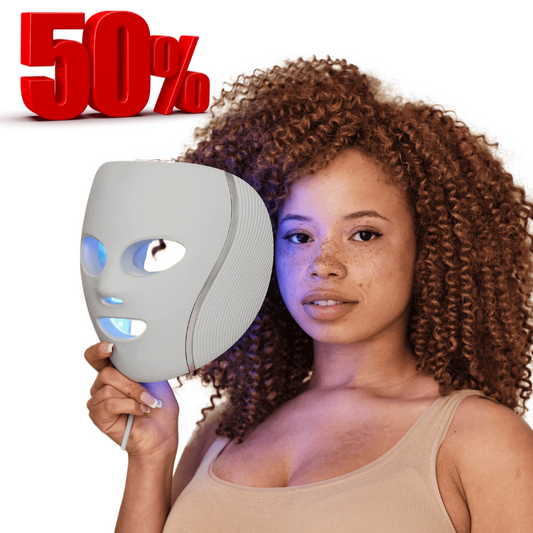 DermaLight 7 Pro™: Mascara de Fototerapia Led con 7 Frecuencias diferentes