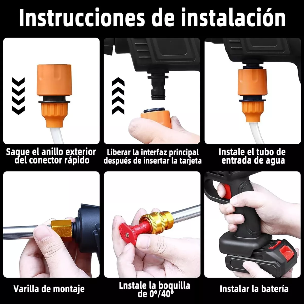 HydroJet ProX™: Hidrolavadora de alta presión inalámbrica